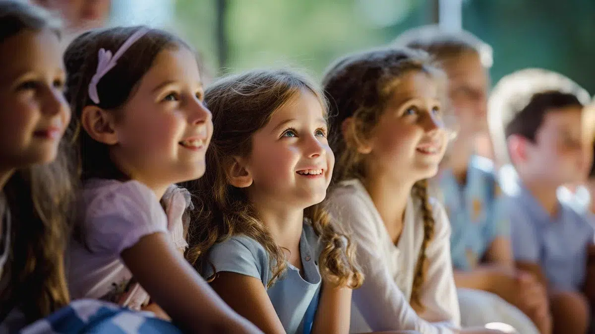 groupe enfant spectacle camping sous le moulin